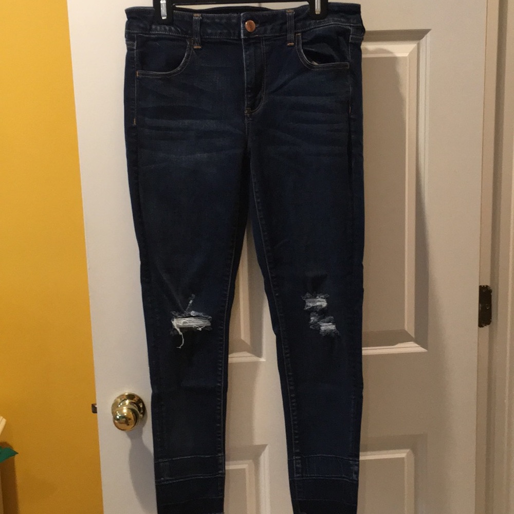 Dark wash jeans